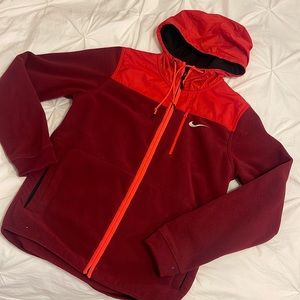 Red NIKE Hoodie Men’s Size Small